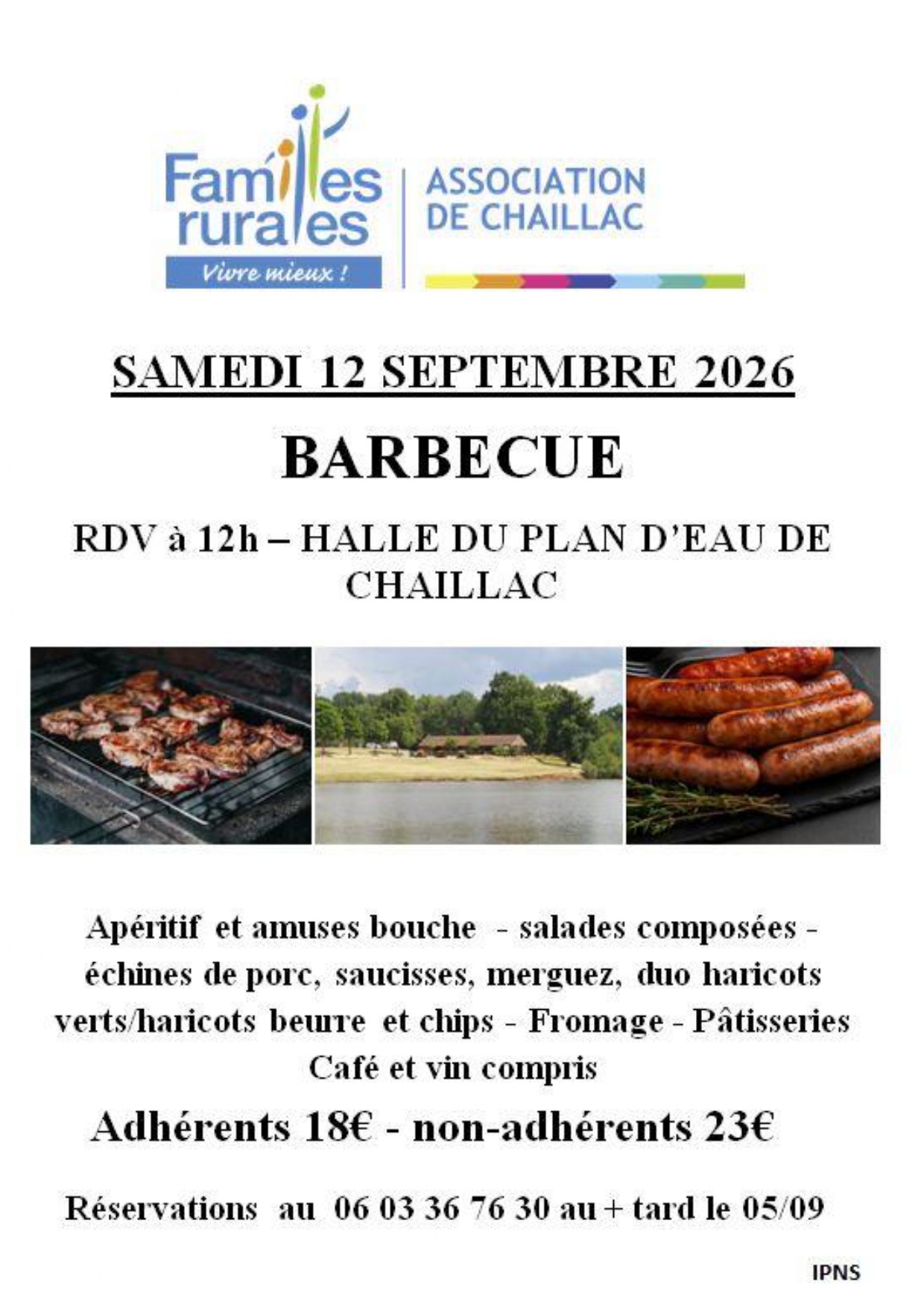 Barbecue  Chaillac 2026-09-12