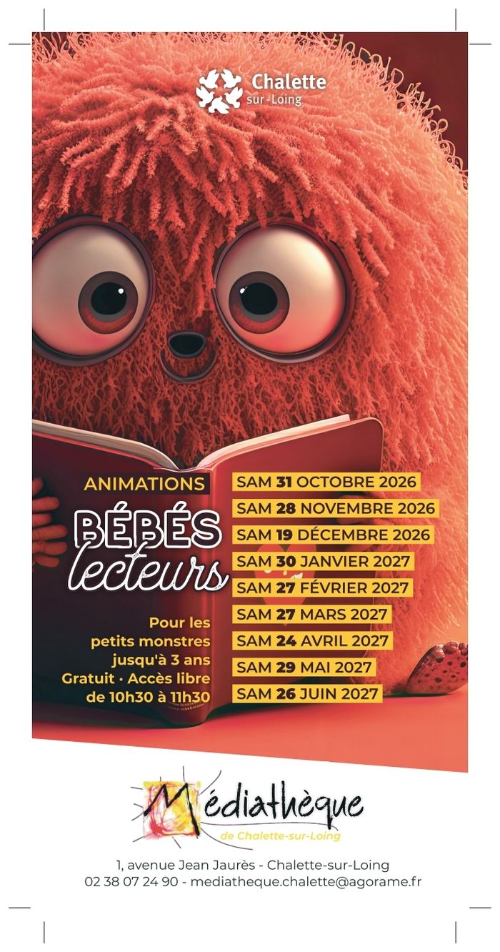 Bébés lecteurs, Médiathèque de Chalette-sur-Loing, Chalette-sur-Loing