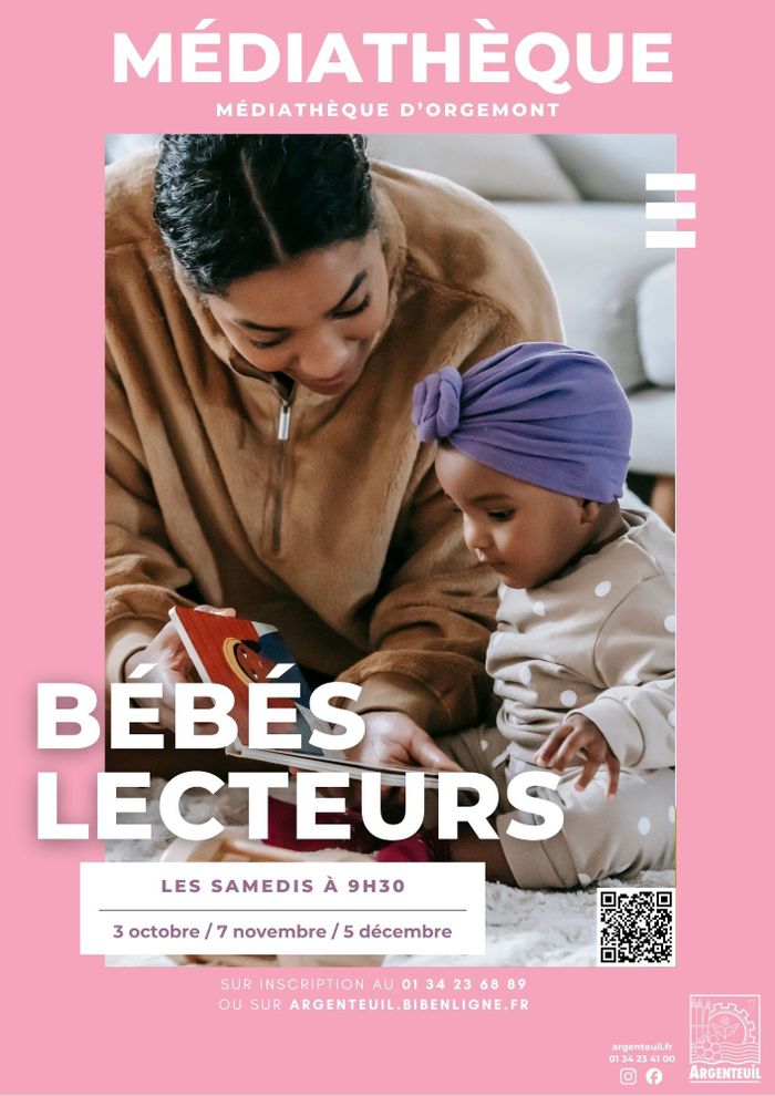 Bébés Lecteurs, Médiathèque d’Orgemont, Argenteuil