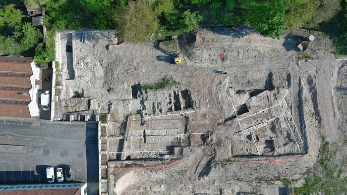 Blâmont : un quartier à l&rsquo;ombre du château : premiers résultats de la fouille archéologique de l&rsquo;ancien collège, Hôtel de ville de Blâmont, Blâmont