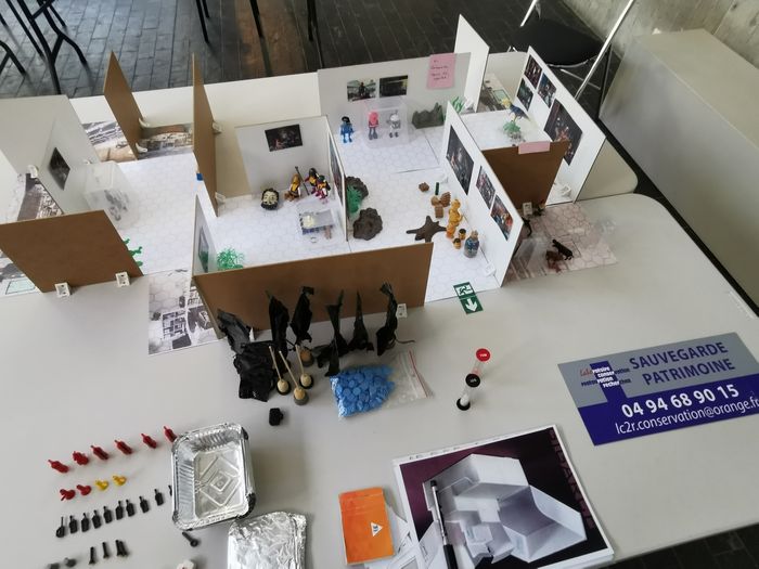 Bouclier bleu France : jeu « sinistres », site archéologique d’Olbia,, Hyères