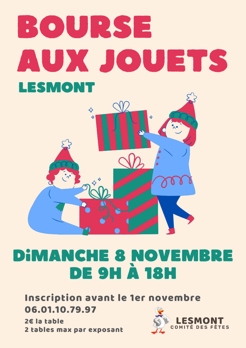 Bourse aux jouets Lesmont