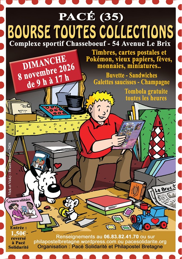 Bourse toutes collections Complexe sportif Chasseboeuf PACE