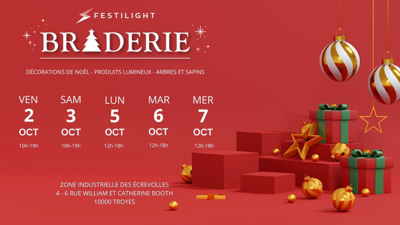 Braderie Festilight Edition 2026 Troyes