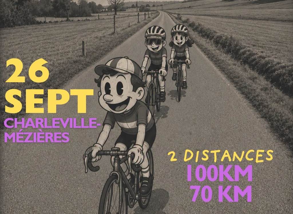Brevet cyclotourisme La Trace Charleville-Mézières