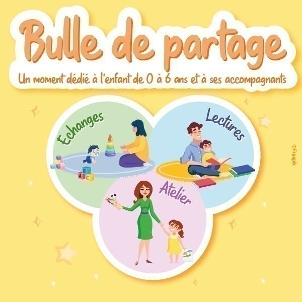 Bulle de partage, Tourcoing/Médiathèque André Malraux, Tourcoing