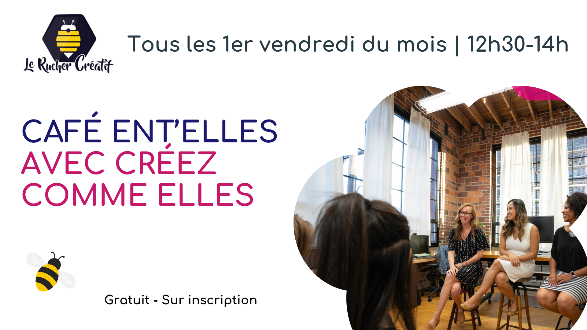 Café Entr’Elles avec Créez Comme Elles Troyes