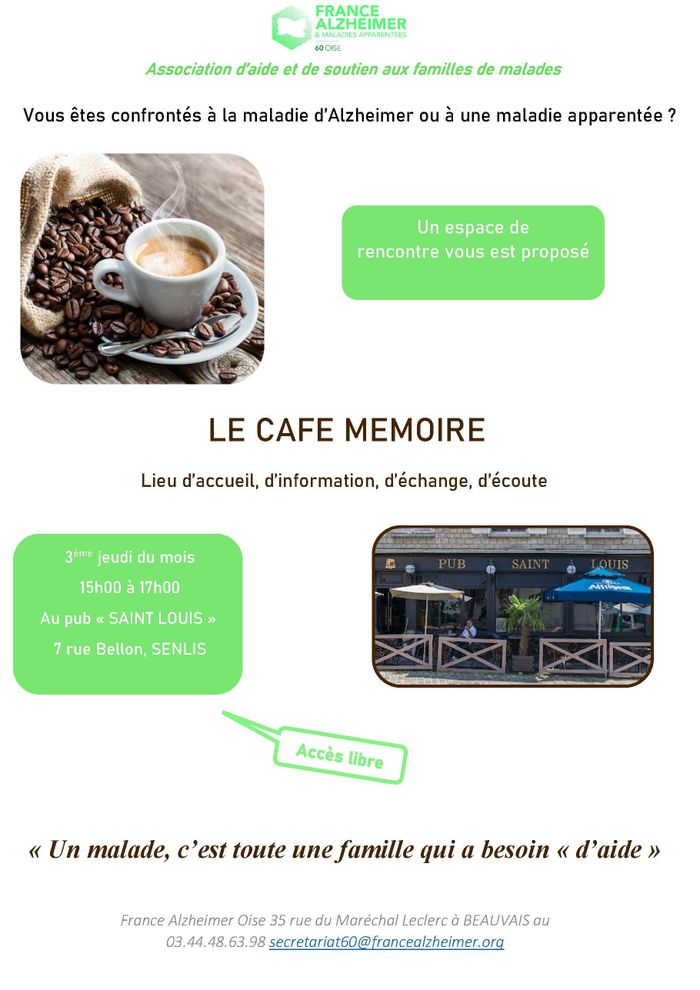 CAFE MEMOIRE SENLIS, Pub Saint-Louis, Senlis
