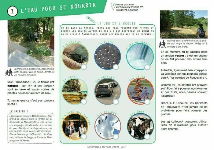 Carnet de balade « Roquevaire au fil de l&rsquo;eau », Rue Elsa Triolet, Roquevaire