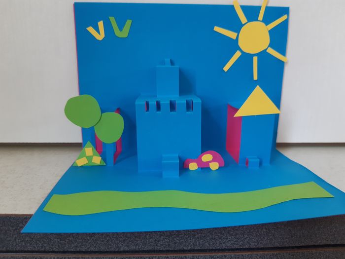 Carte pop-up, Bibliothèque municipale, Montreuil-sous-Pérouse