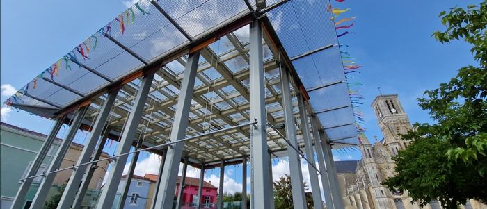 Cerizay : un laboratoire d’expérimentations architecturales, Salle de la Griotte à Cerizay, Cerizay