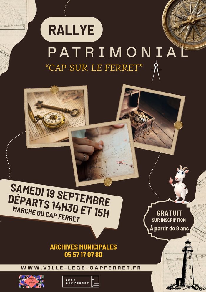 Chasse au trésor patrimoniale, Archives municipales de Lège-Cap Ferret, Lège-Cap-Ferret