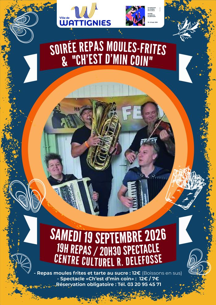Ch’est d’min coin, Centre Culturel Robert Delefosse Wattignies, Wattignies