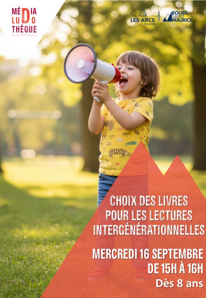 Choix des livres pour les lectures intergénérationnelles, Médialudothèque de Bourg Saint Maurice, Bourg-Saint-Maurice