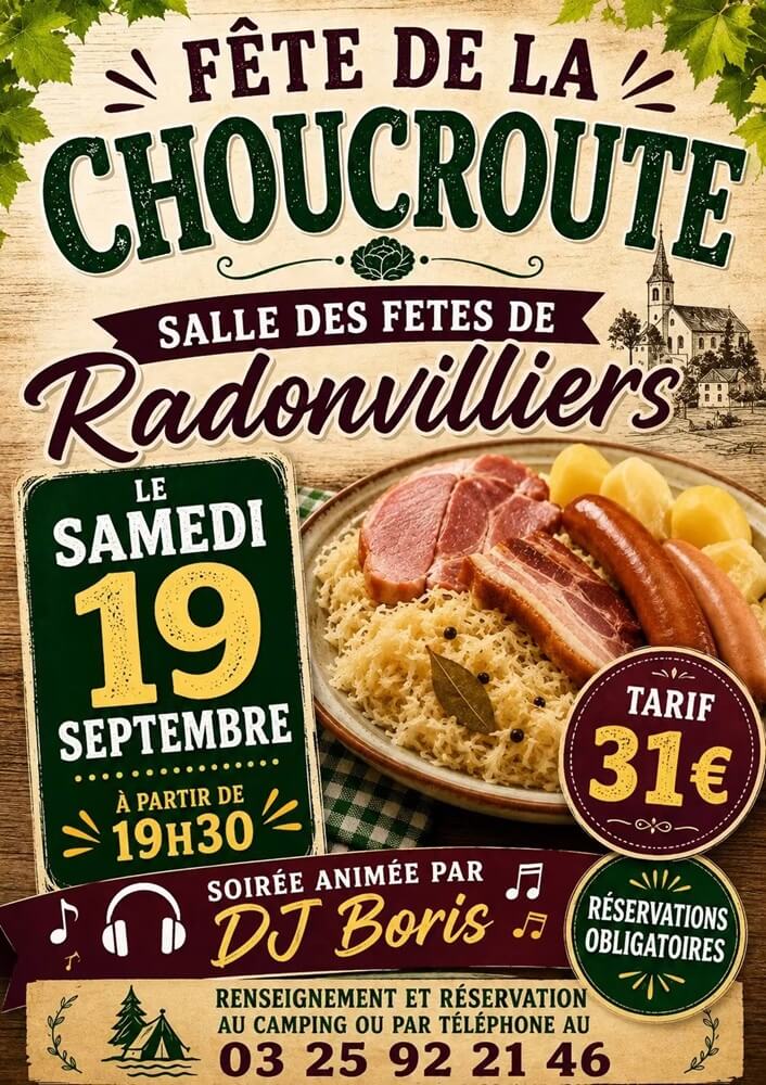 Choucroute party Radonvilliers