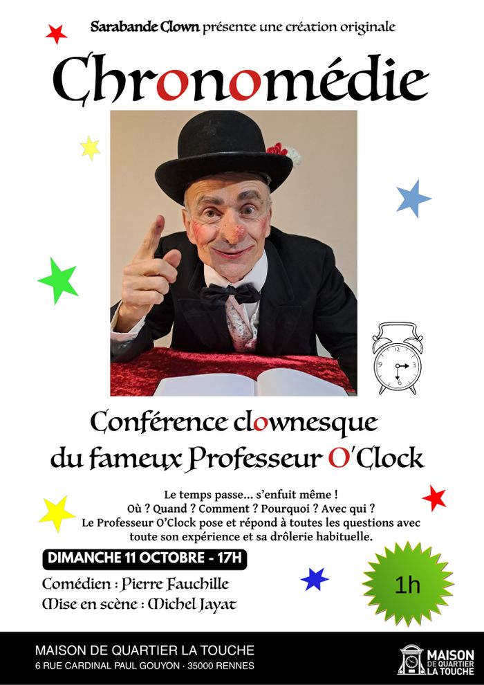 Chronomédie, Maison de Quartier La Touche, Rennes