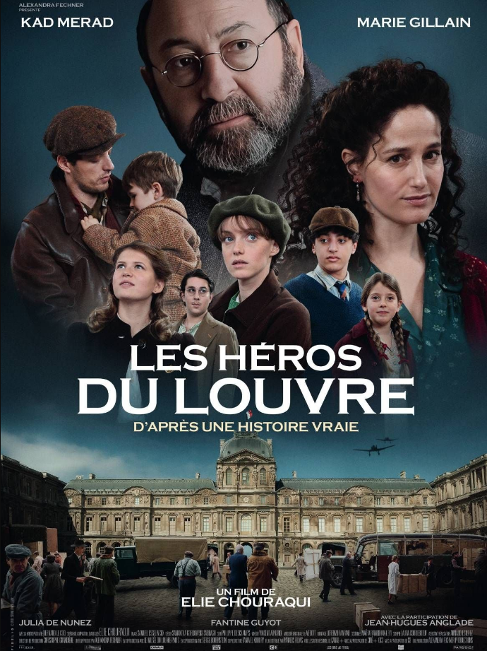 Cinéma Laruns Les héros du Louvre Laruns