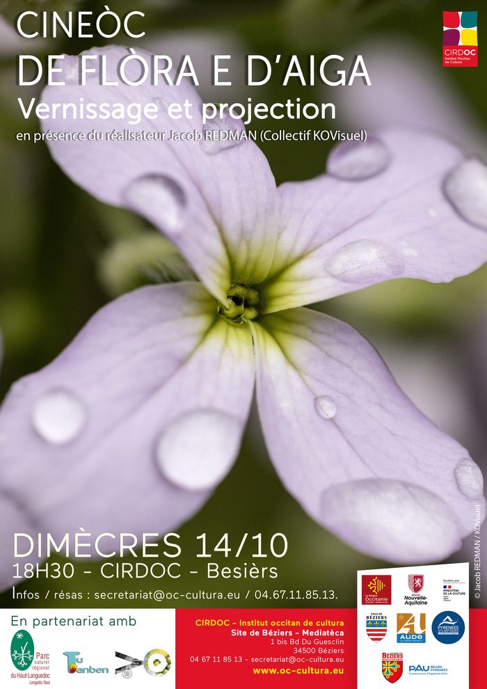CineÒc – De Flòra e d’aiga, CIRDÒC – Institut occitan de cultura – Béziers, Béziers