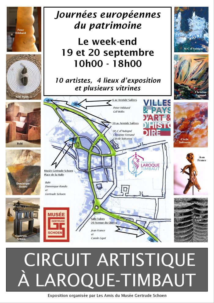 Circuit artistique à Laroque-Timbaut, Musée Gertrude Schoen, Laroque-Timbaut