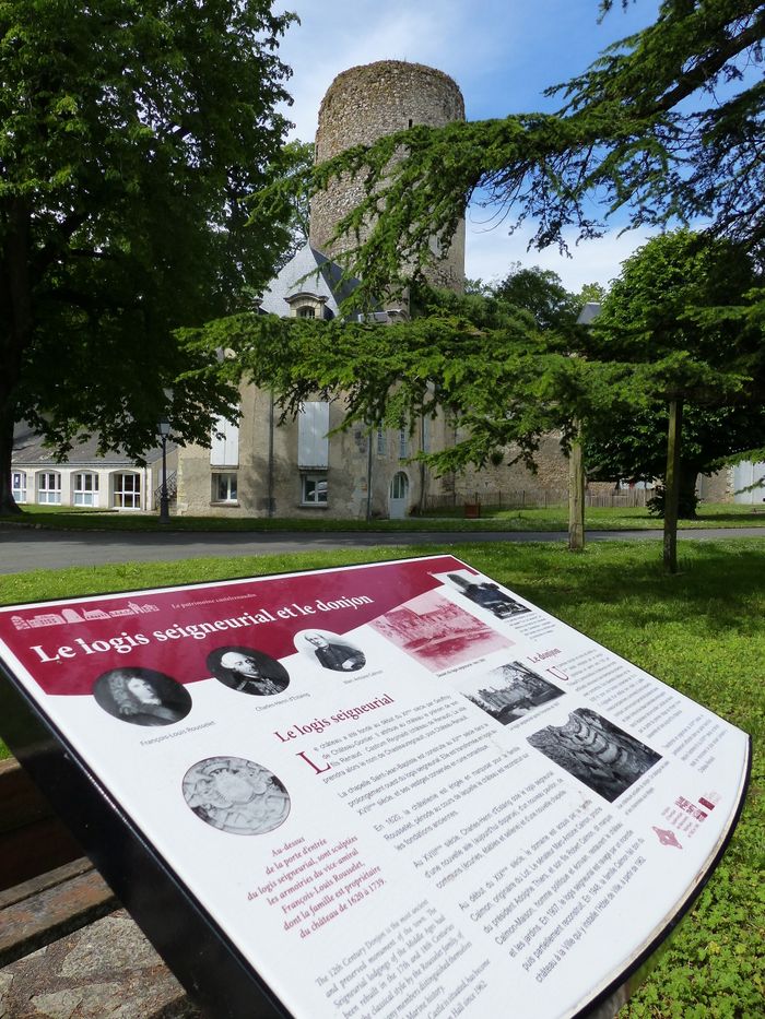 Circuit d’interprétation du patrimoine, Château-Mairie, Château-Renault