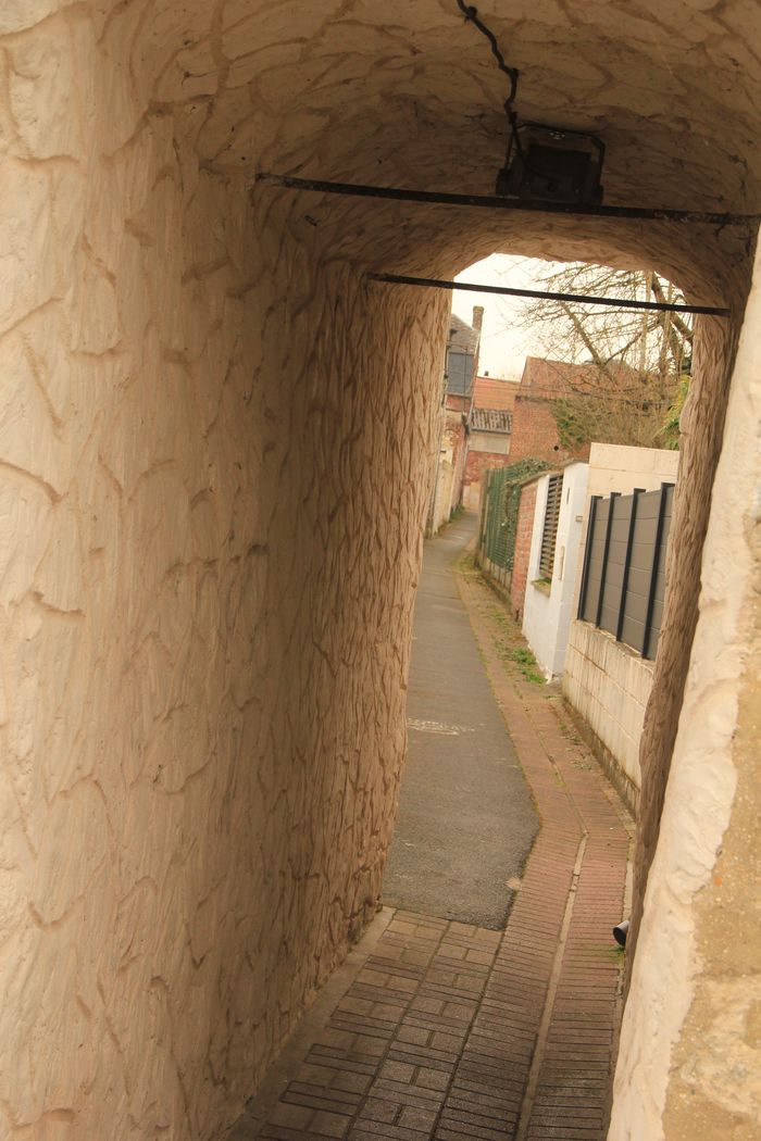 Circuit par les ruelles des anciens quartiers de mulquiniers., Maison du Mulquinier, Avesnes-les-Aubert