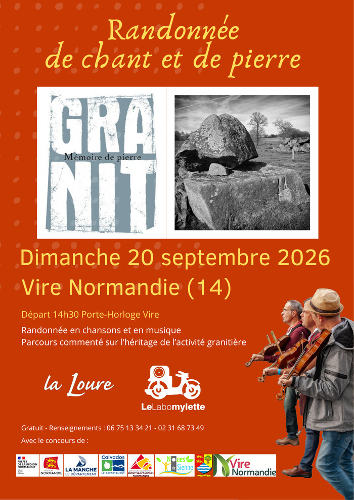 Circuit : randonnée de chant et de pierre, Porte-Horloge, Vire