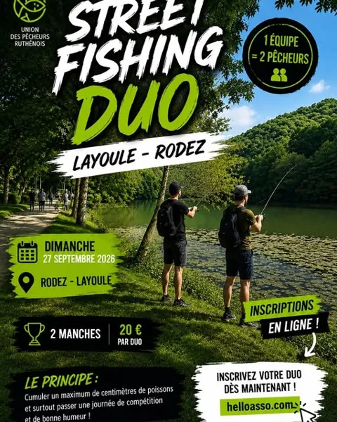 Compétition Street Fishing DUO Layoule Rodez