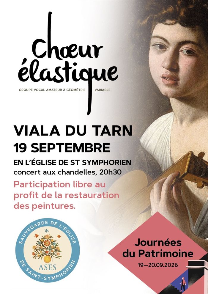 Concert aux chandelles, Hameau de Saint-Symphorien, Viala-du-Tarn