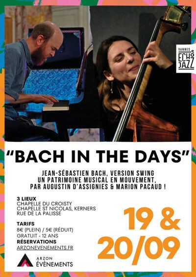 Concert « Bach in the Days » d’Augustin d’Assignies et Marion Pacaud, Chapelle Saint-Nicolas de Kerners, Kerners