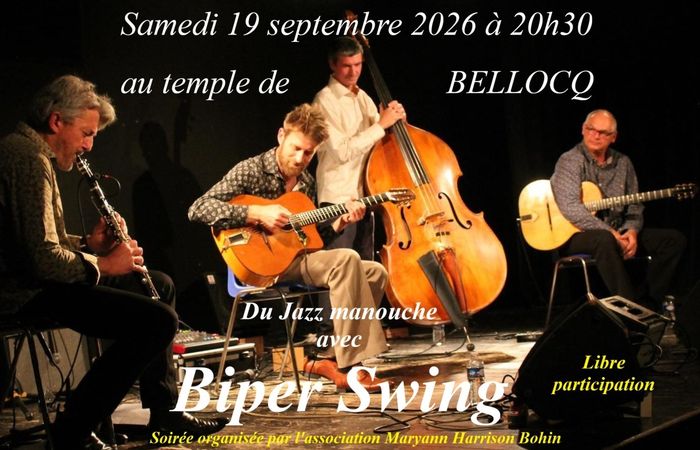 Concert Biper swing, Temple, Bellocq