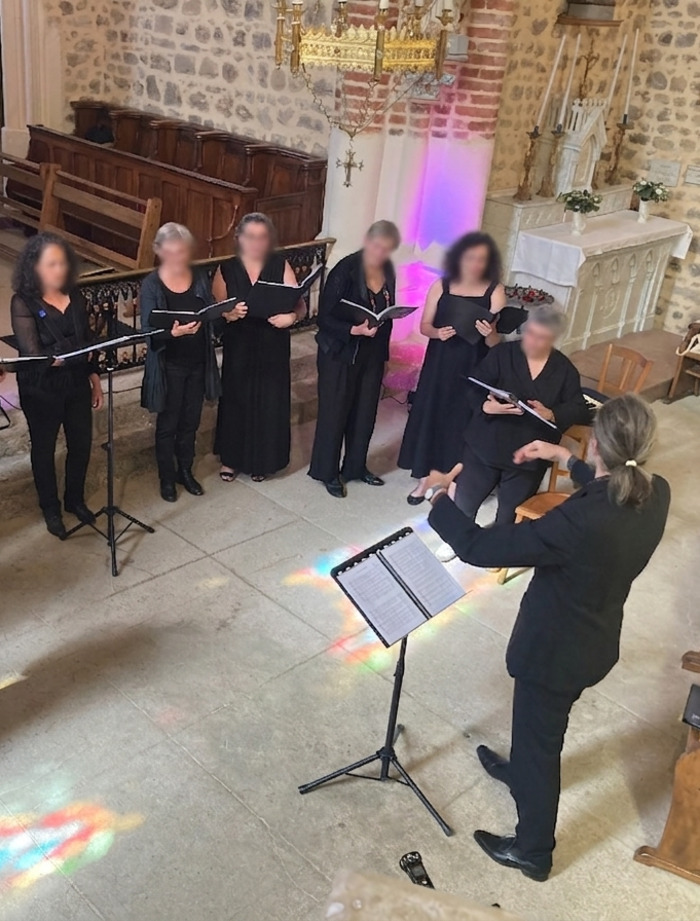 Concert Chœur de femmes, musique Renaissance, Collégiale, Saint-Bonnet-le-Château