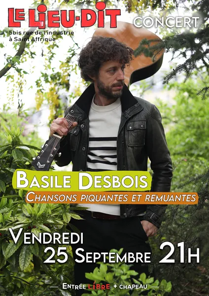 Concert de Basile Desbois Saint-Affrique