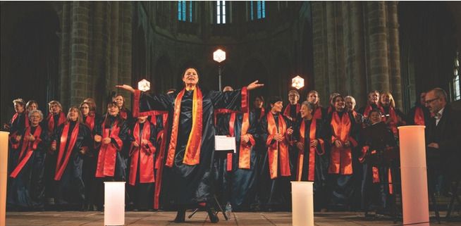Concert de Free Gospel, Église Saint-Malo, Saint-Malo-de-Phily