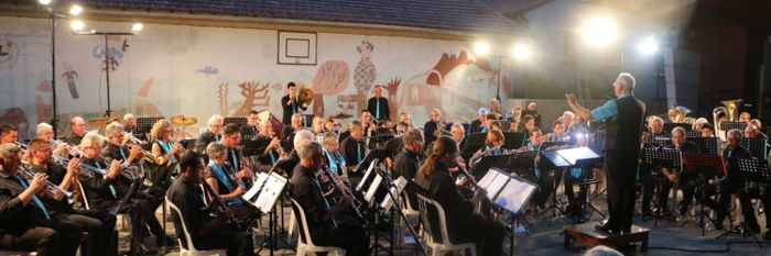 Concert de la Philharmonique, Parc du Château, Villelaure