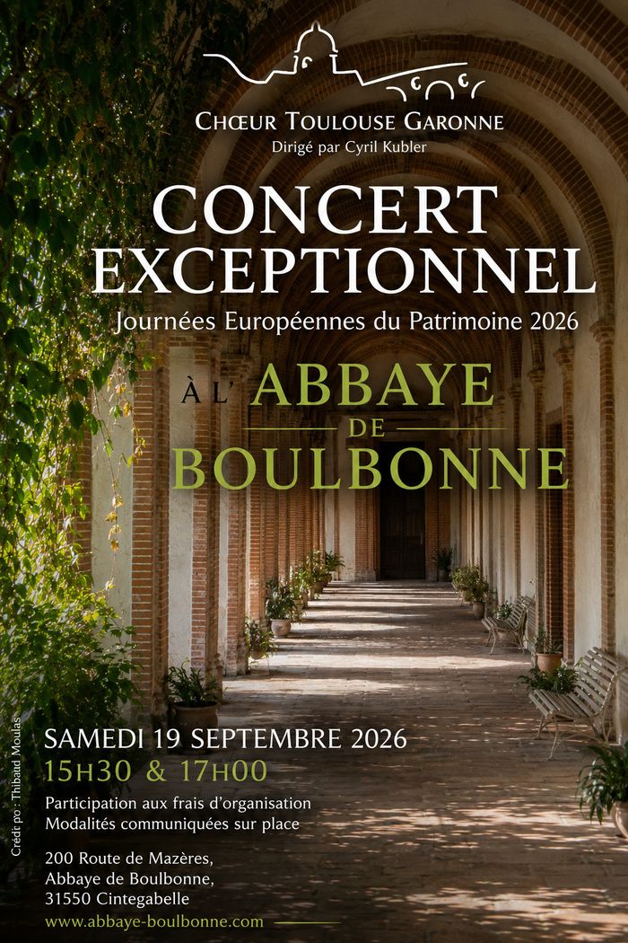 Concert du Chœur Toulouse Garonne, Abbaye de Boulbonne, Picarrou