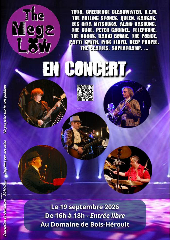 Concert du groupe The Magalow, Domaine de Bois-Héroult, Bois-Héroult