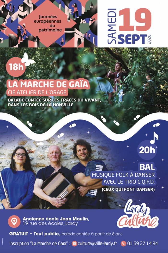 Concert et bal traditionnels, Tiers-lieu Jean-Moulin, Lardy