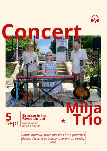 Concert les Rives du Lot  Conques-en-Rouergue