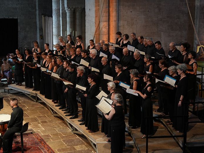 Concert « Patrimoine en danger » par le choeur symphonique de Montpellier, Scène de Bayssan, Béziers