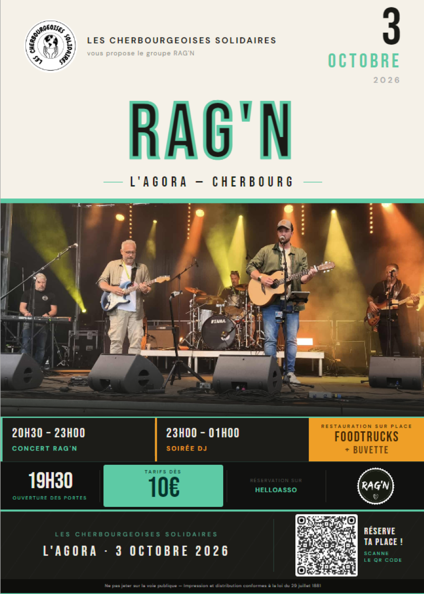 Concert RAG’N Équeurdreville-Hainneville Cherbourg-en-Cotentin