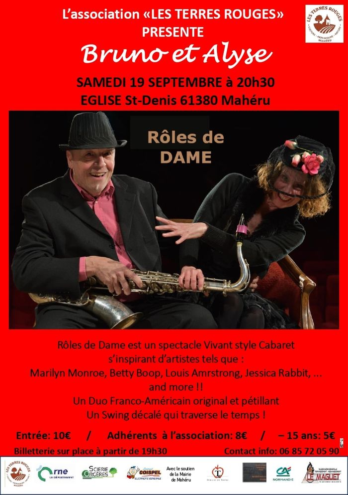 Concert : rôles de dame, Eglise Saint-Denis, Mahéru