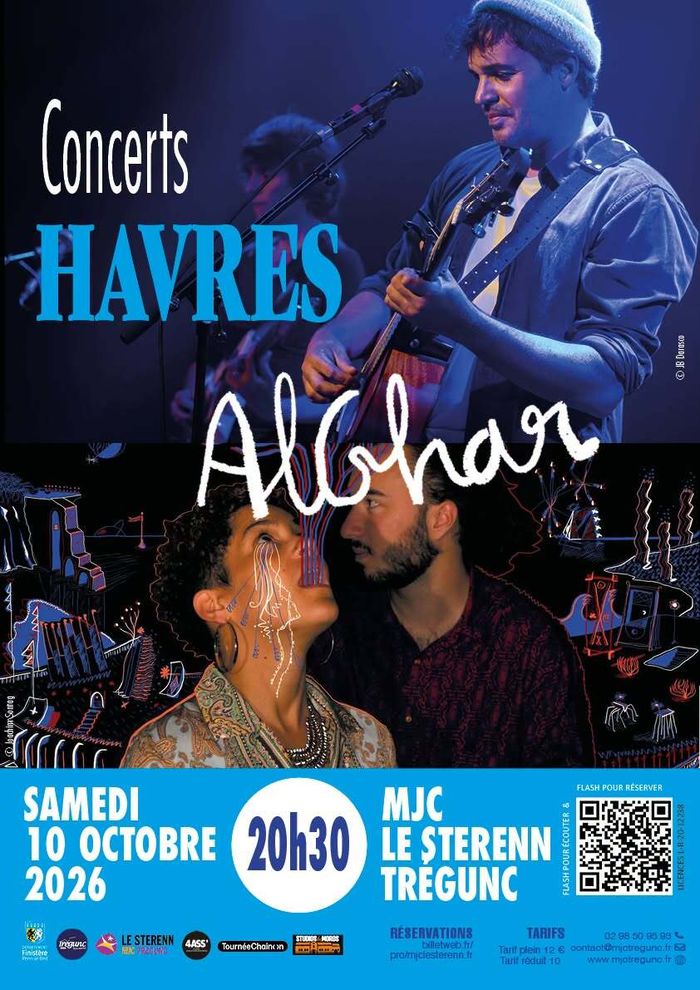 Concerts HAVRES / ALGhar, MJC Le Sterenn Tregunc, Lambell