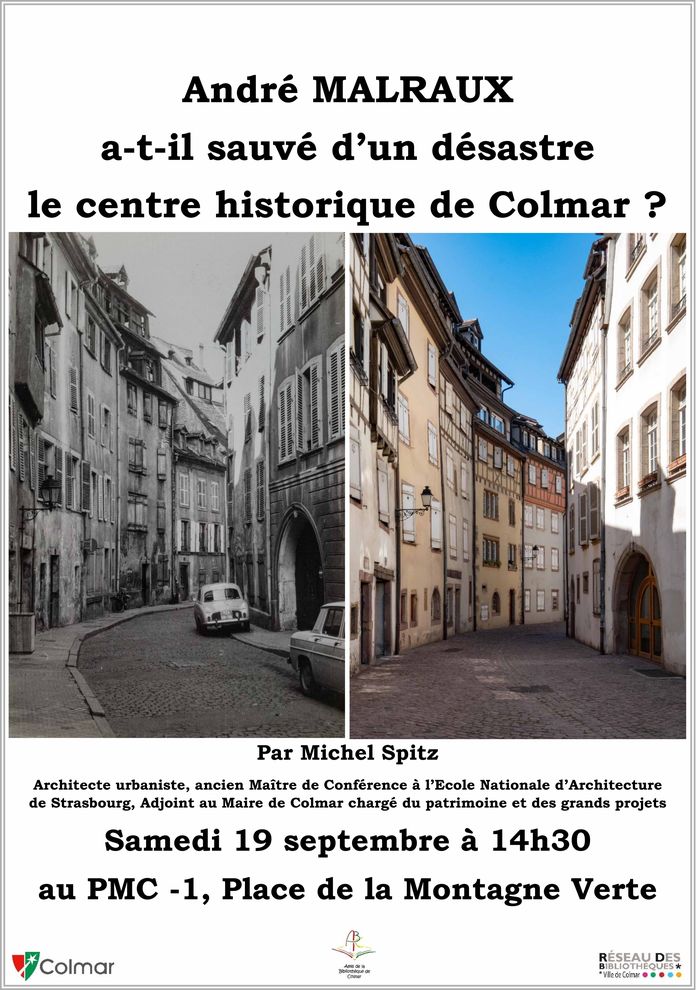 Conférence-débat, Pôle Média-Culture Edmond Gerrer, Colmar
