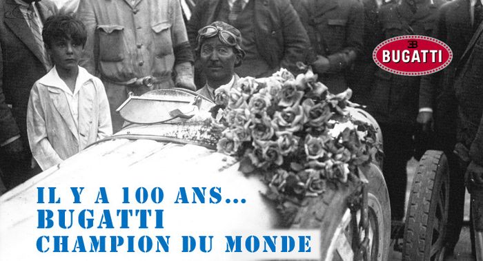 Conférence : « Il y a 100 ans…, Bugatti champion du monde », Esplanade de la Mairie, Alix
