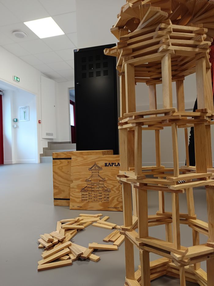 Construction en KAPLA, Micro-folie de Roissy-en-Brie, Roissy-en-Brie