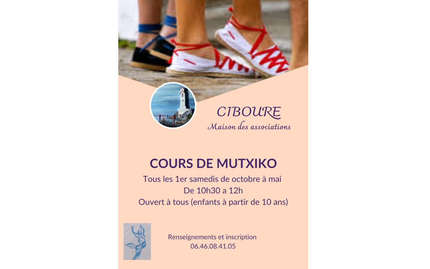 Cours de mutxiko Maison des associations Roger Berné Ciboure