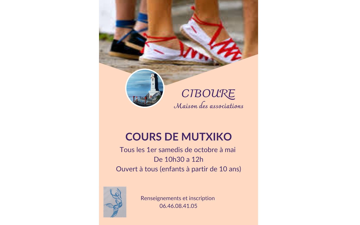 Cours de mutxiko 2 avenue Jean-Baptiste Carassou Ciboure 2026-10-03