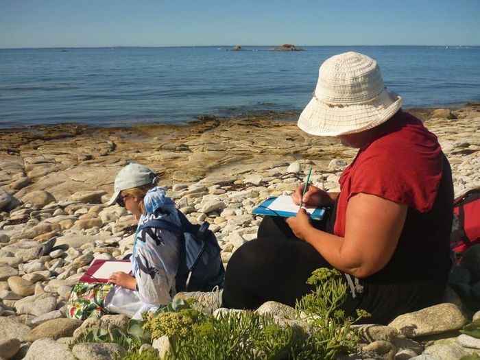 Croquons le littoral, Commune De Concarneau – Service des archives-Patrimoine, Concarneau