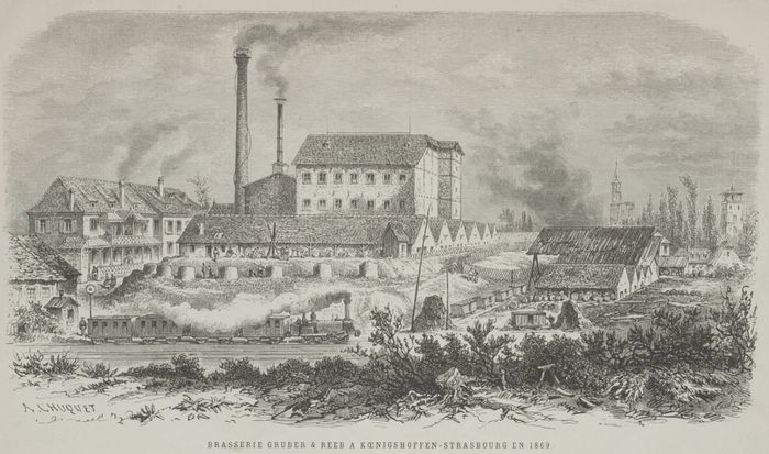 Déambulation historique à Koenigshoffen : le territoire de la brasserie Gruber, Parc d’activité Gruber, Strasbourg