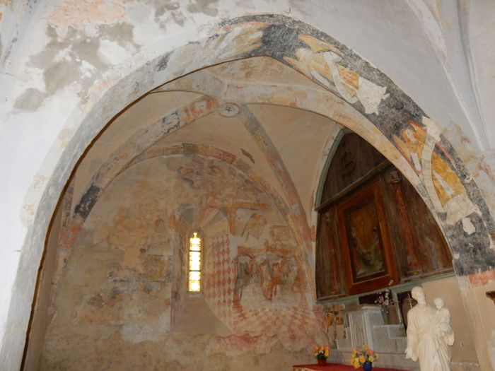 Découverte des fresques de l’église Notre-Dame de l’Assomption, Église Notre-dame-de-l’Assomption, Reilhaguet